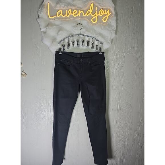 Vince Denim - Vince Dylan Skinny Black Stretch Denim Jeans Womens 31 Casual Indie Goth School